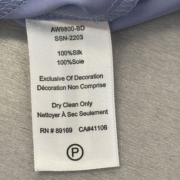 ATM Lavender Midi SILK Skirt - Picture 5 of 9